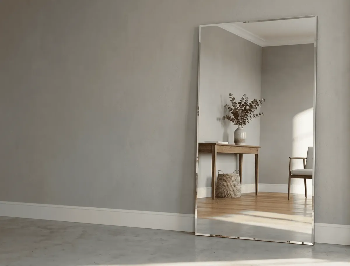 High-clarity floor and decor mirrors providing distortion-free reflections in Florida