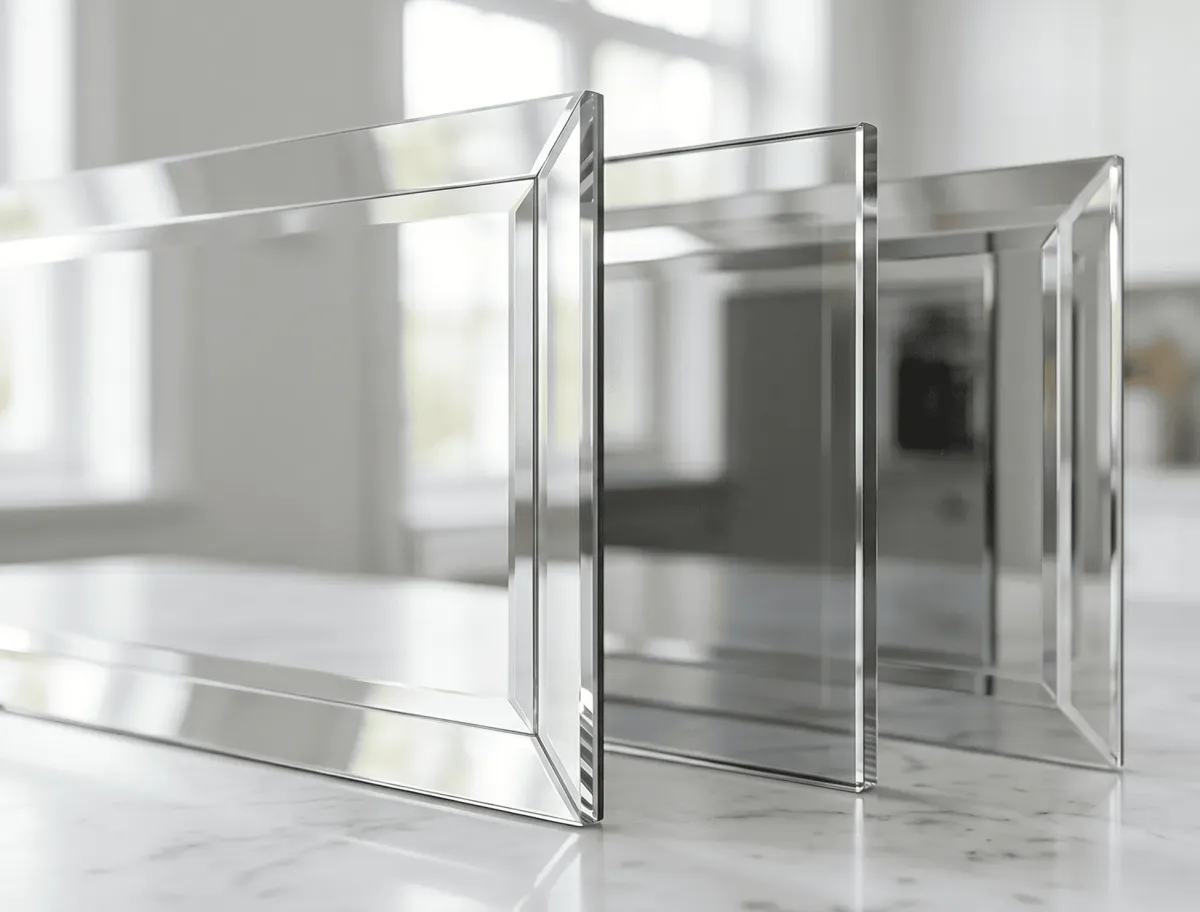 Luxury custom-designed floor mirrors suited for upscale Naples interior design