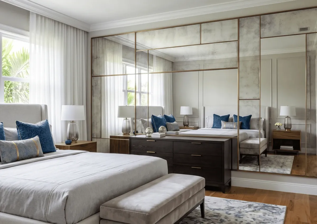 Premium bedroom decorative mirrors near me designed for a sophisticated aesthetic