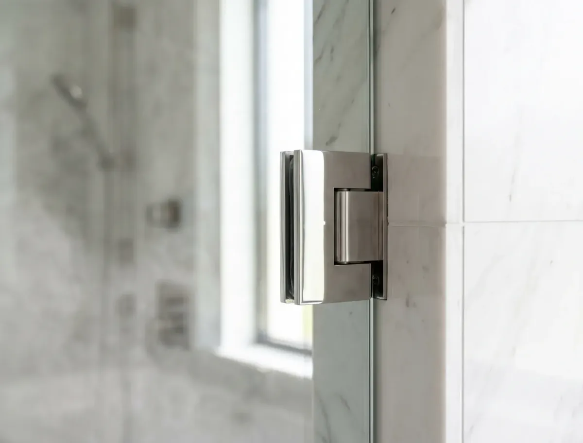 Custom interior glass handrailing for luxury residential staircases in Naples