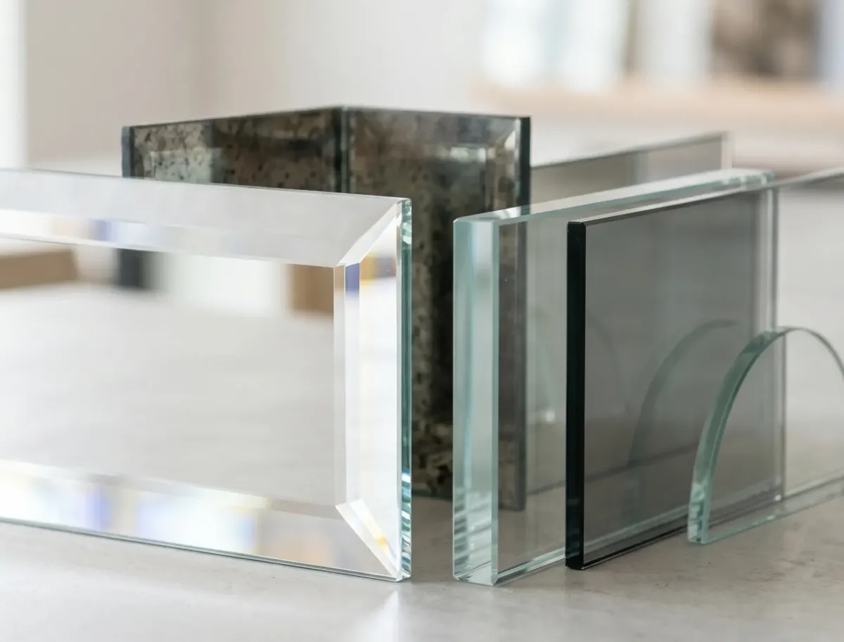 Premium stainless steel and bronze hardware for custom glass handrailing systems