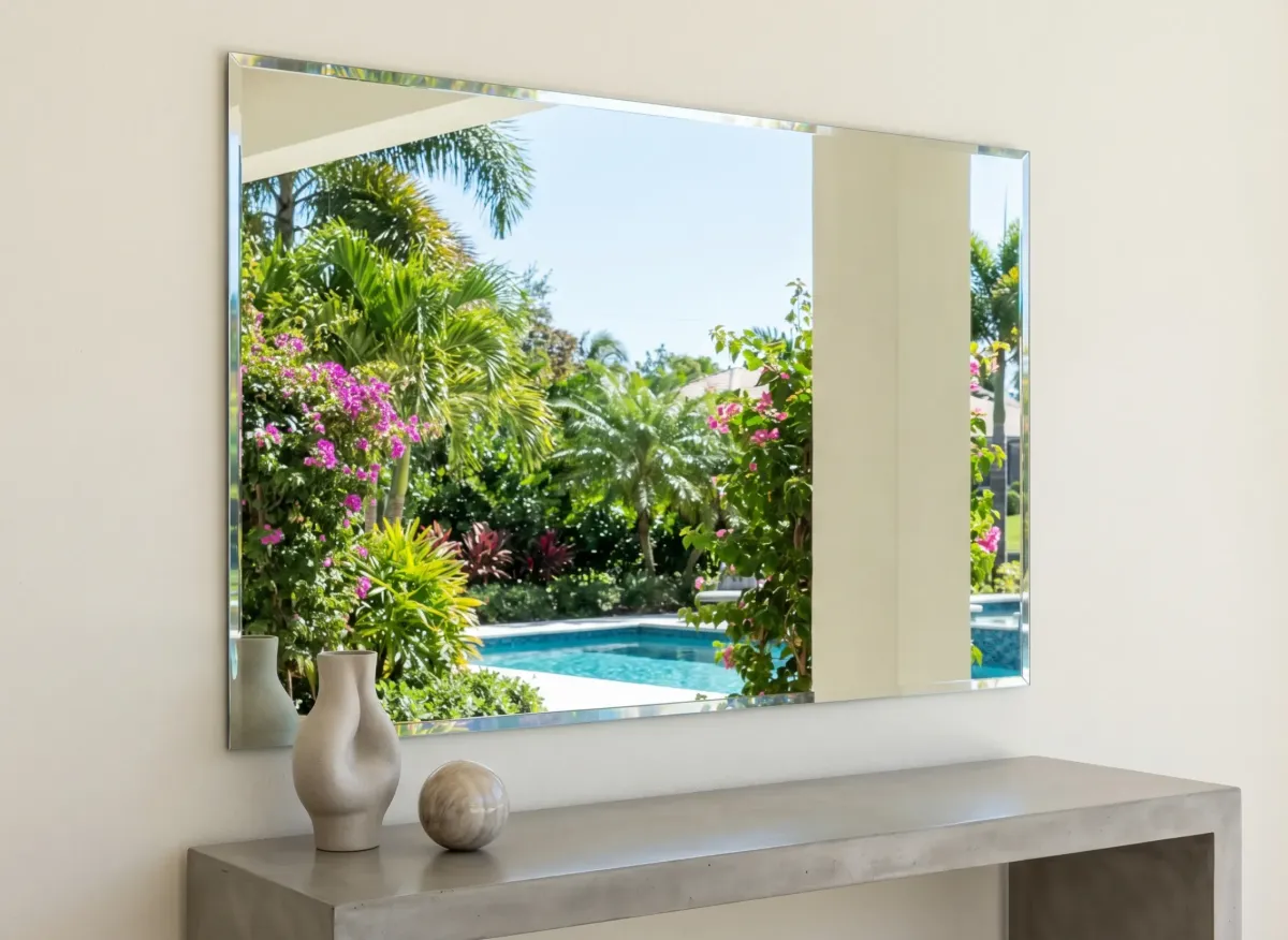 Balcony railings with glass at the Ritz-Carlton Residences