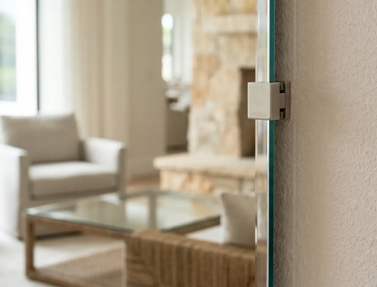 Tempered and laminated safety glass used by a professional glass railing company