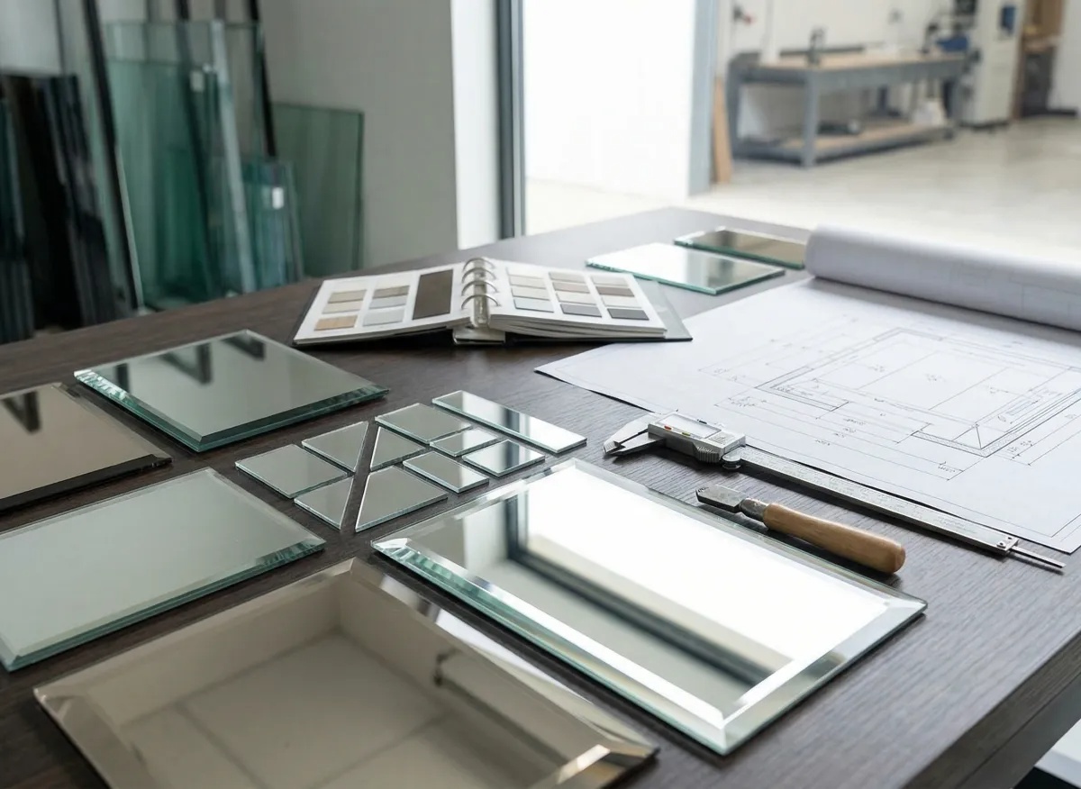 Consultation and design phase for custom elevator mirror installation in Naples, FL