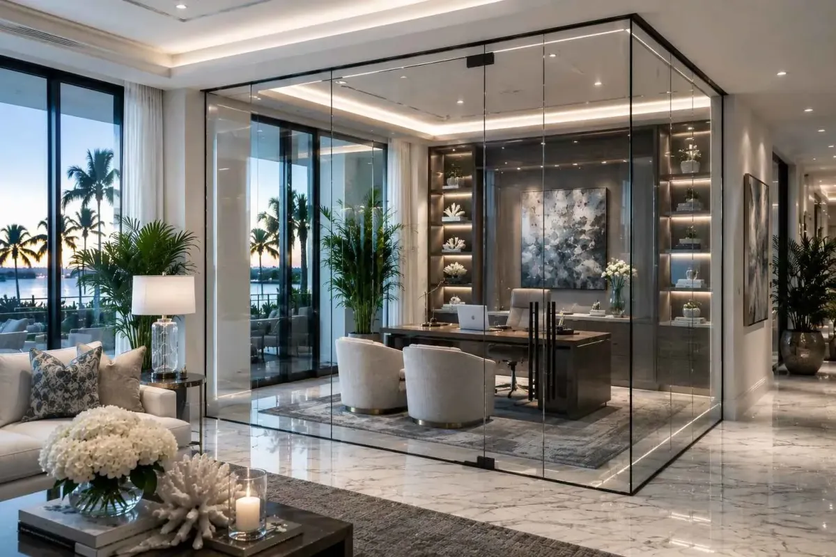WFH glass office pod