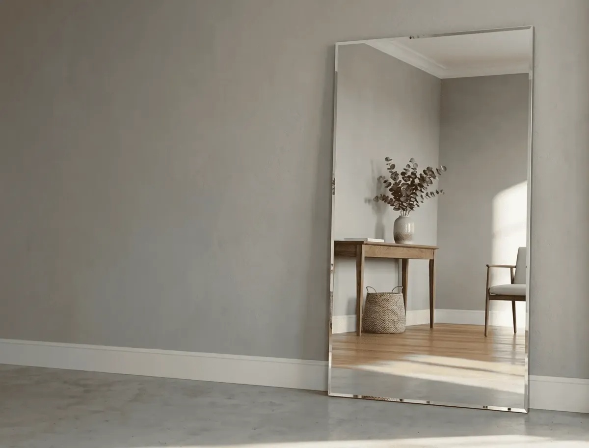 High-clarity floor and decor mirrors providing distortion-free reflections in Florida