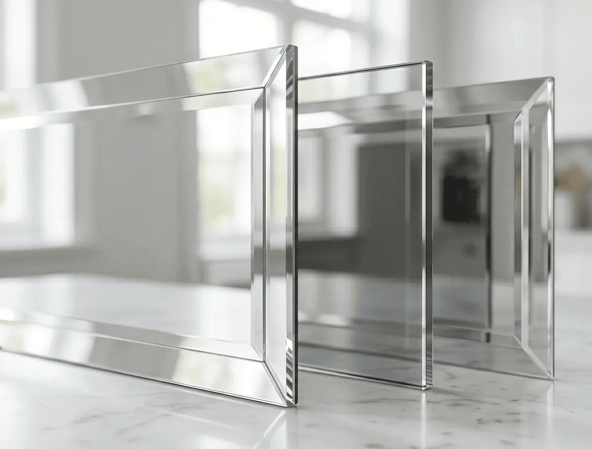 Luxury custom-designed floor mirrors suited for upscale Naples interior design