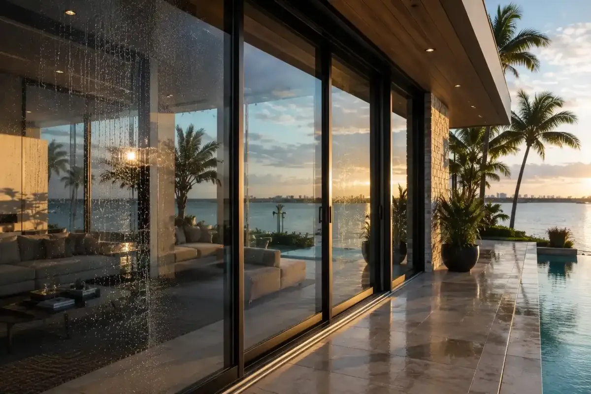 Glass protective coating