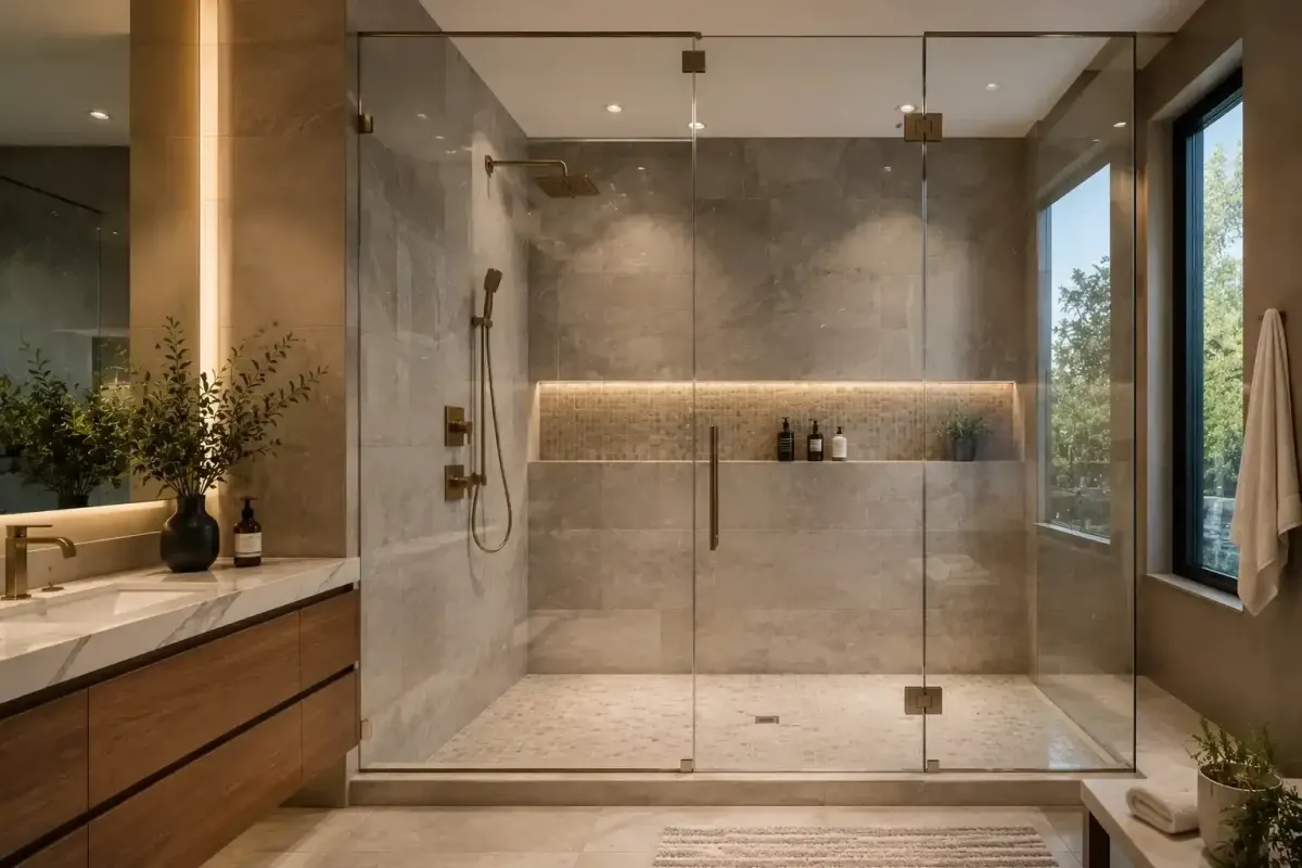 Matching glass to tile 