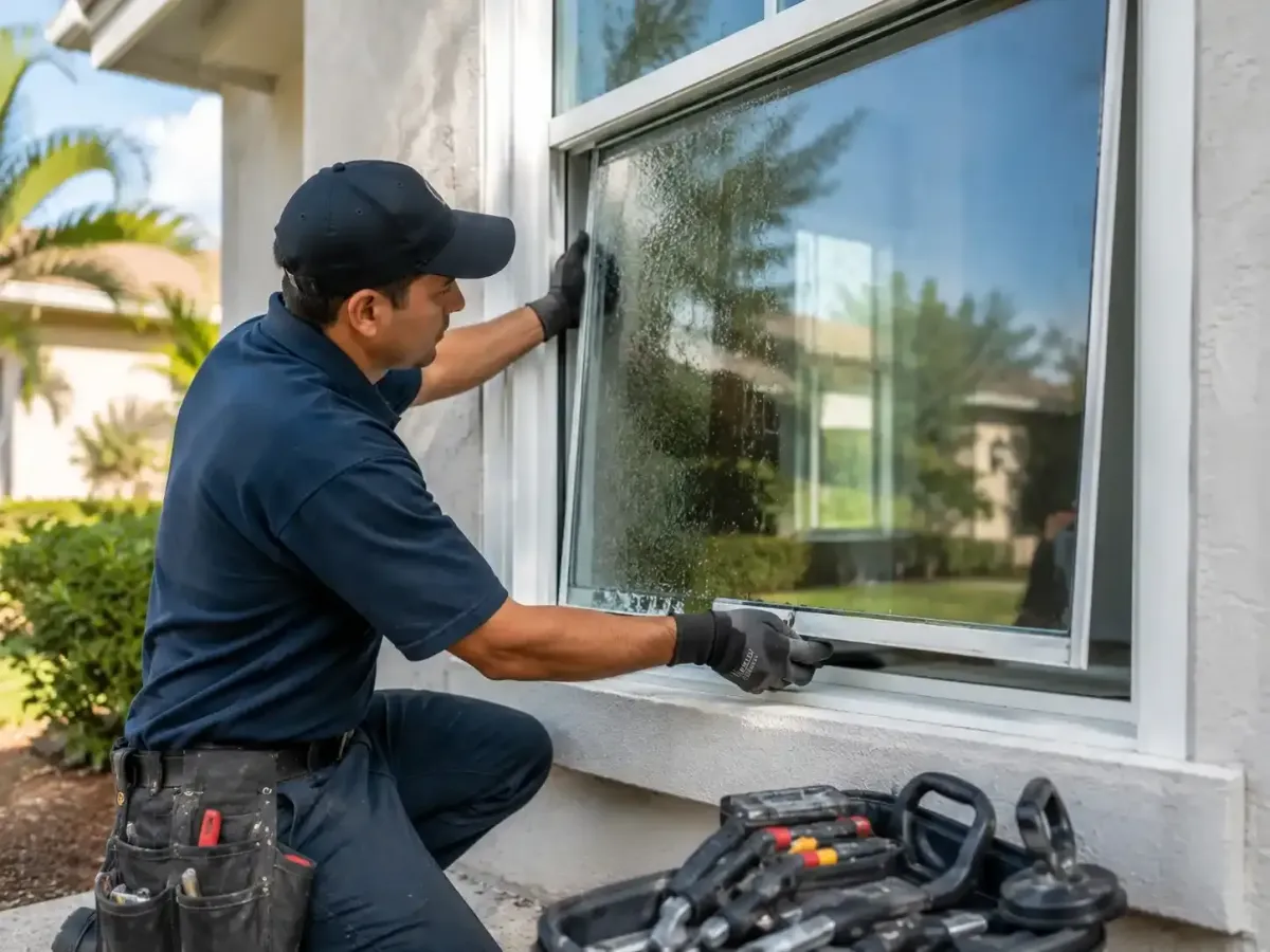 Lehigh Acres glass repair