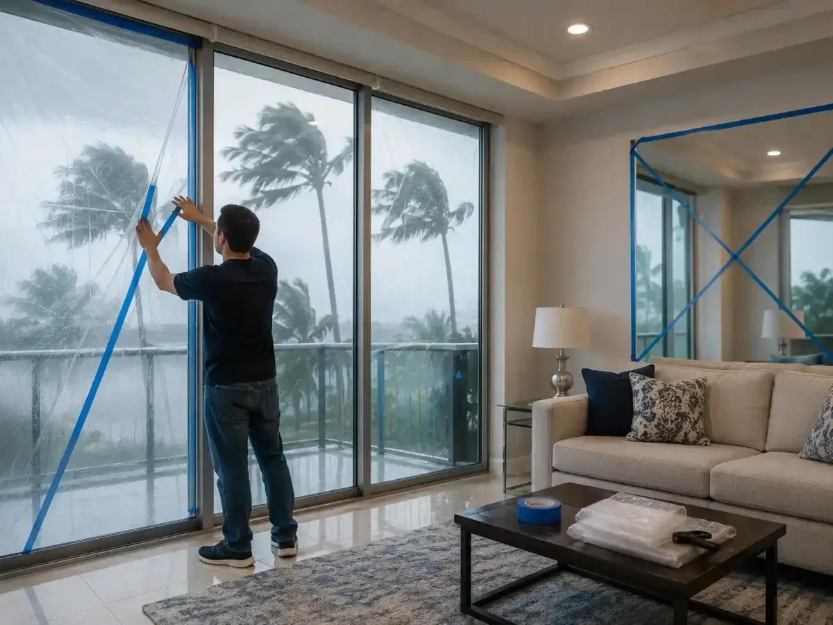 Interior hurricane safety tips
