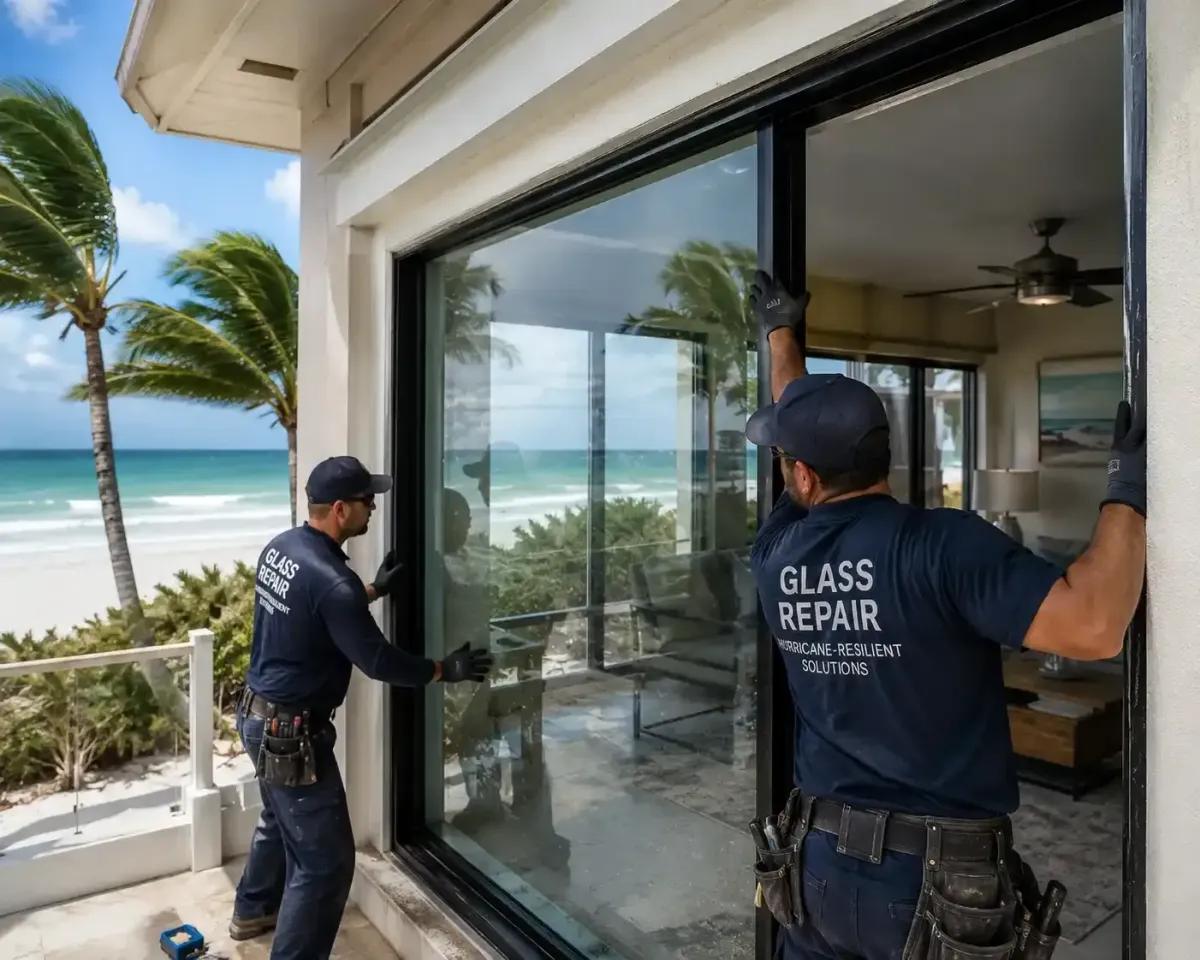 Fort Myers Beach glass repair