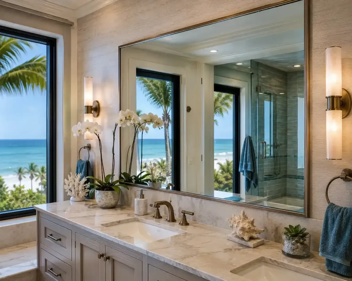 Sanibel Island custom mirrors