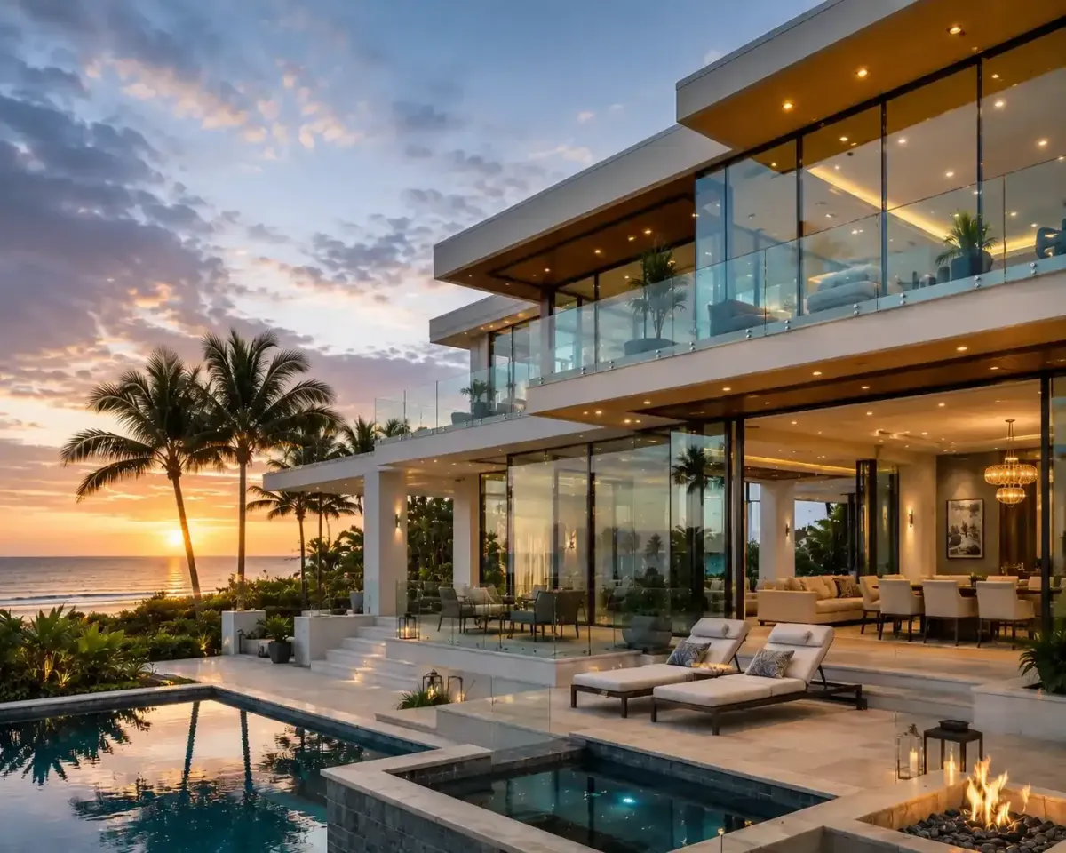 Captiva Island custom glass