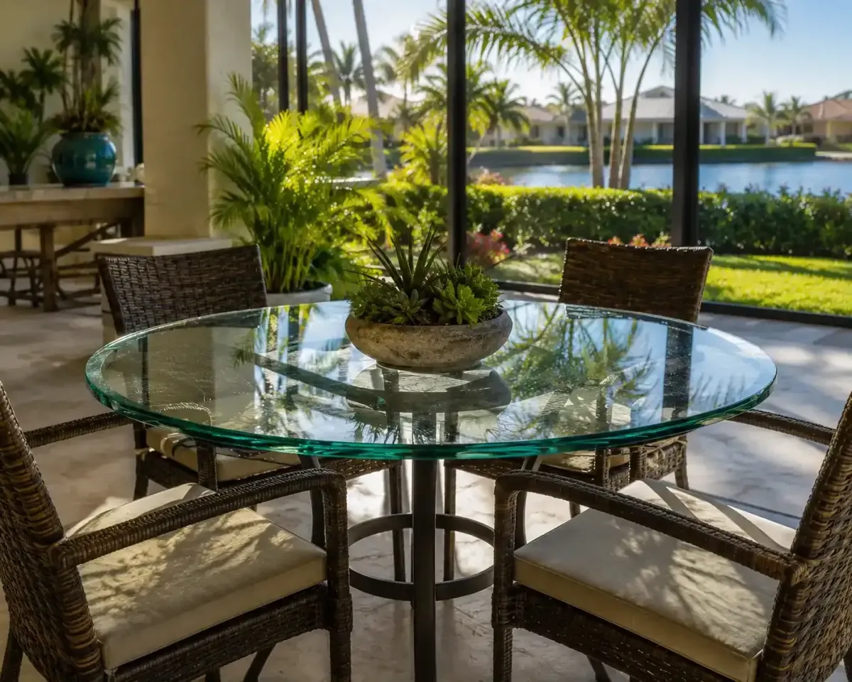 Lanai glass in Golden Gate