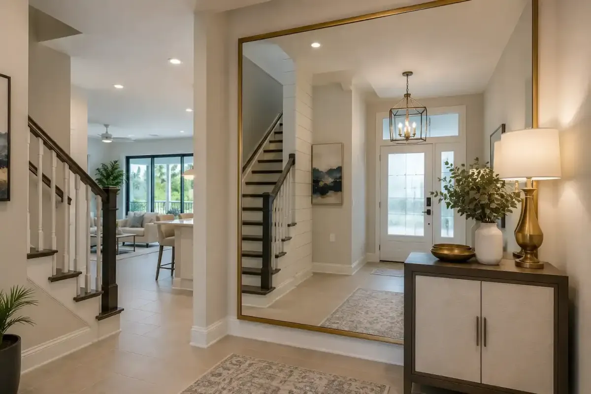Foyer mirrors in Estero FL