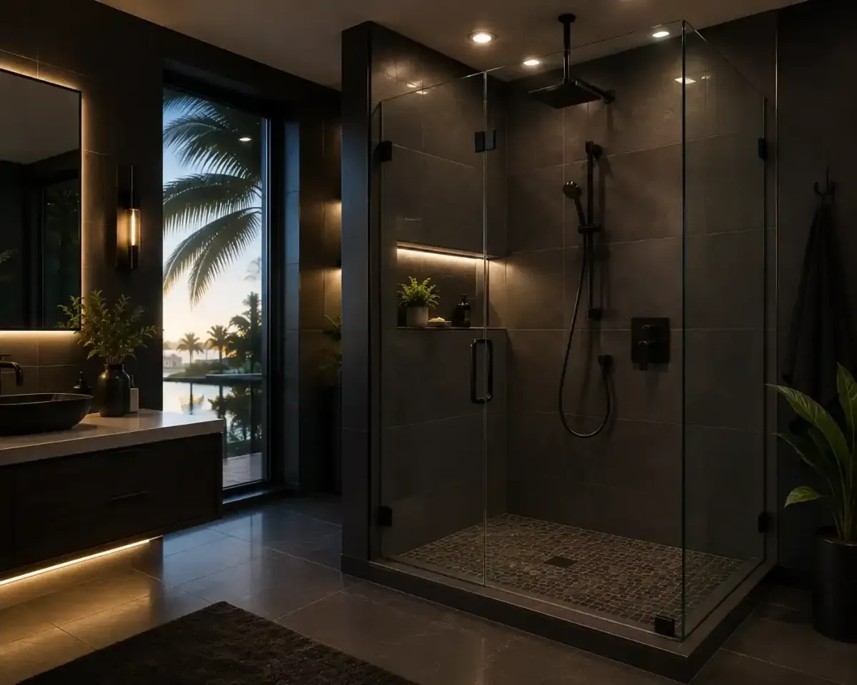 Florida building code shower enclosure