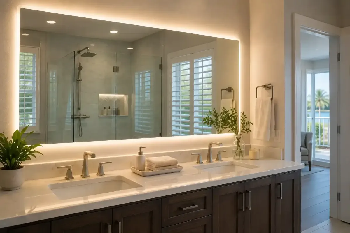residential mirror cost