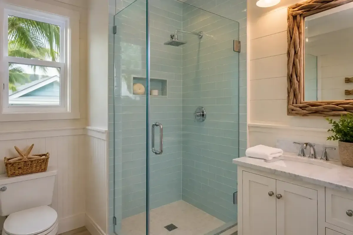 Fort Myers Beach shower doors