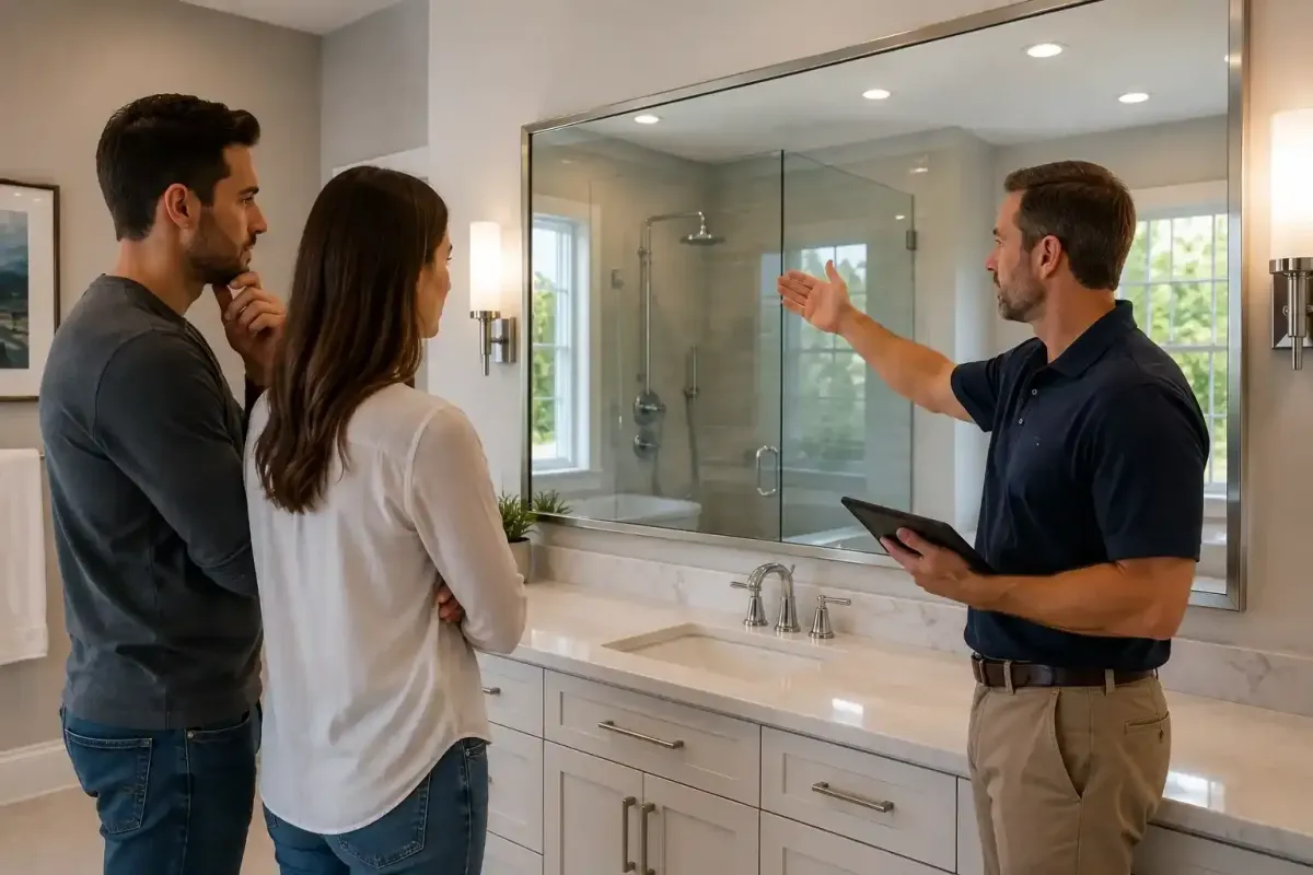 how to choose a residential mirror company