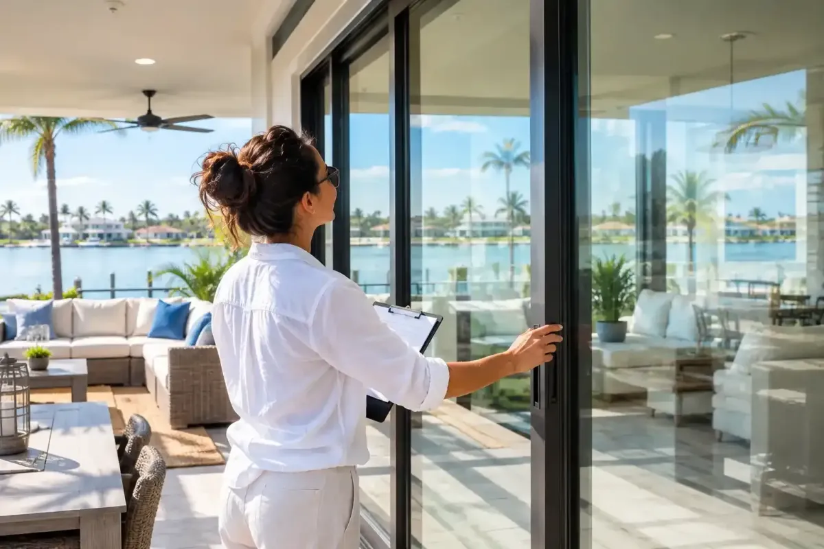 Airbnb glass upgrades