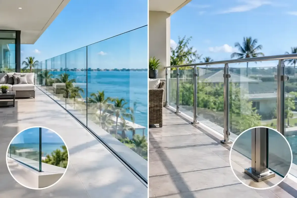 custom vs standard custom glass feature
