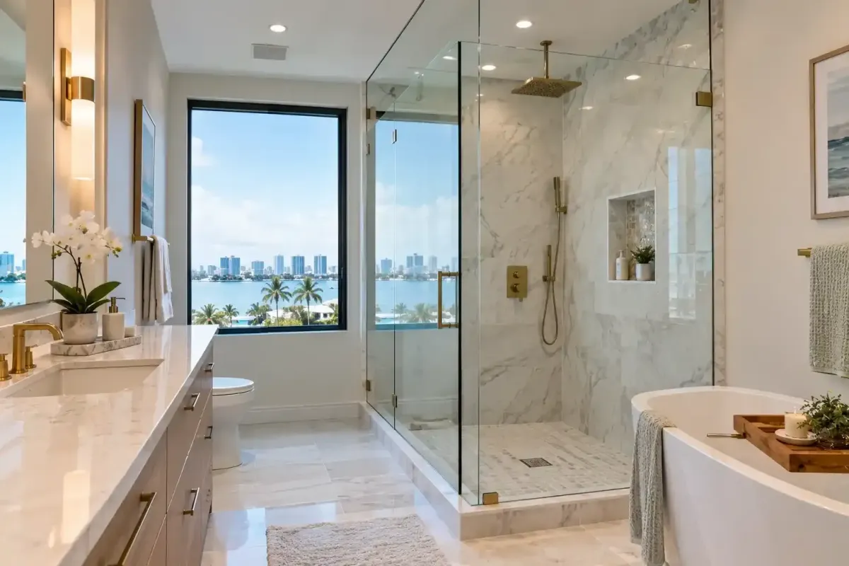 Bathroom makeover in Naples