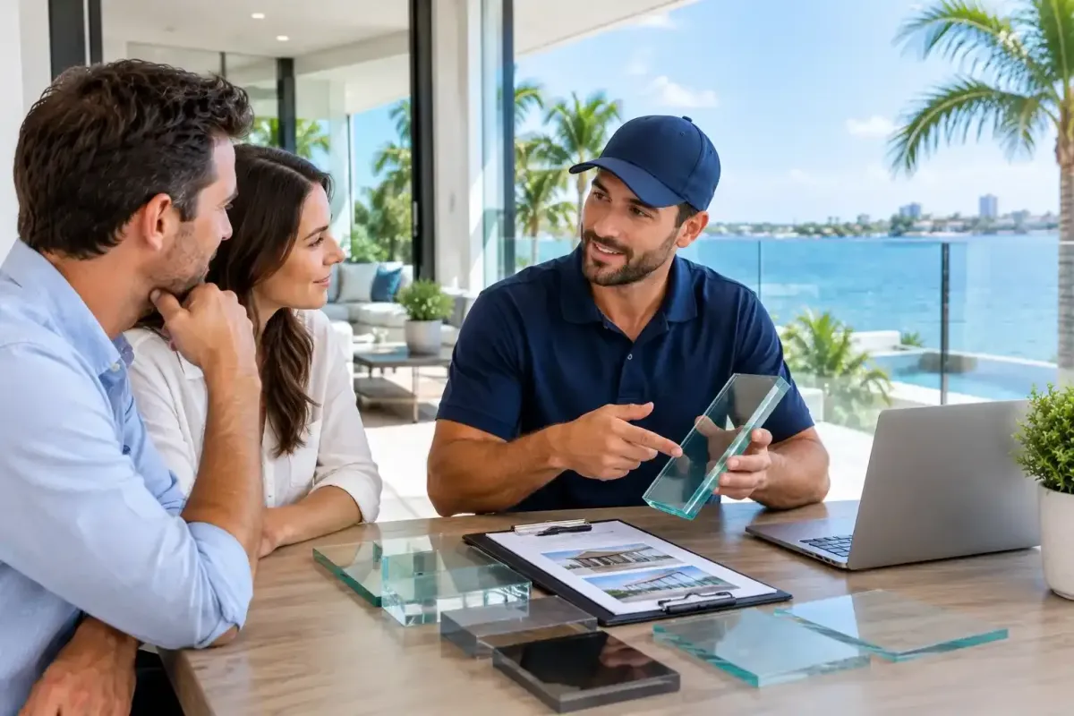 how to choose a custom glass feature company