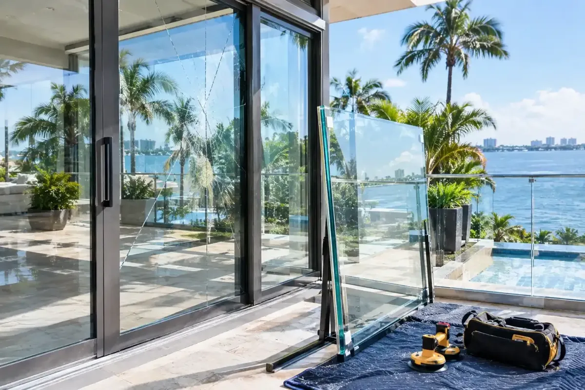 glass repair warranty