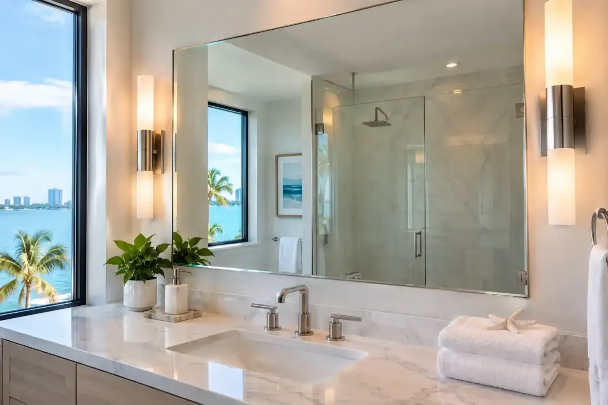 residential mirror cost in Marco Island