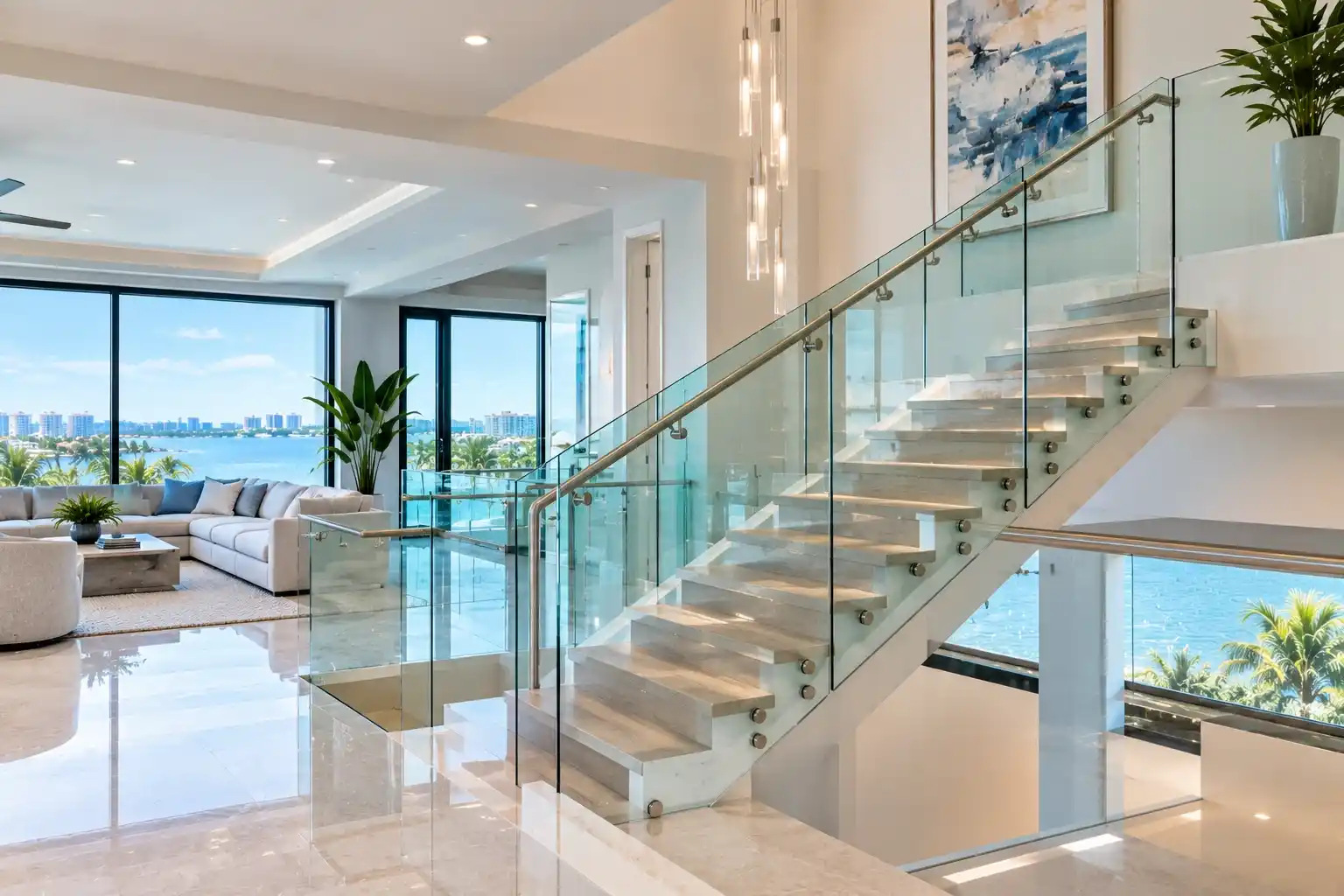 permit for custom glass feature in Marco Island
