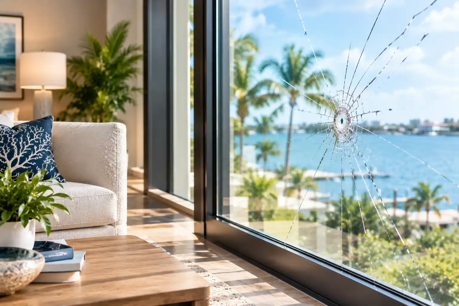 Does insurance cover glass repair damage