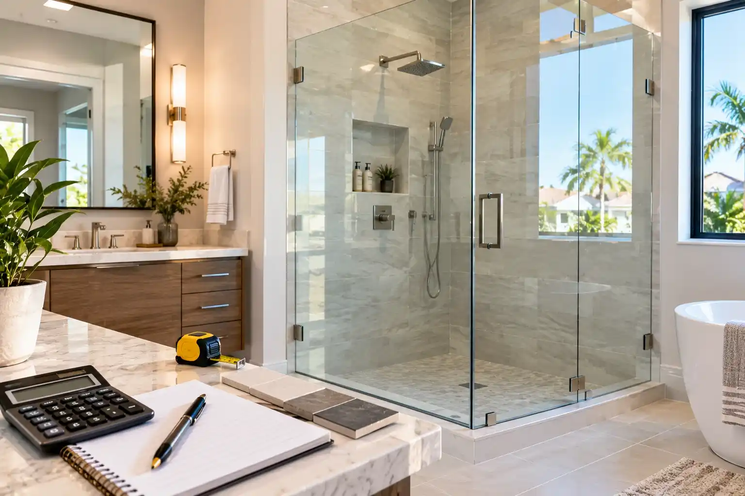 Shower enclosure cost in Naples