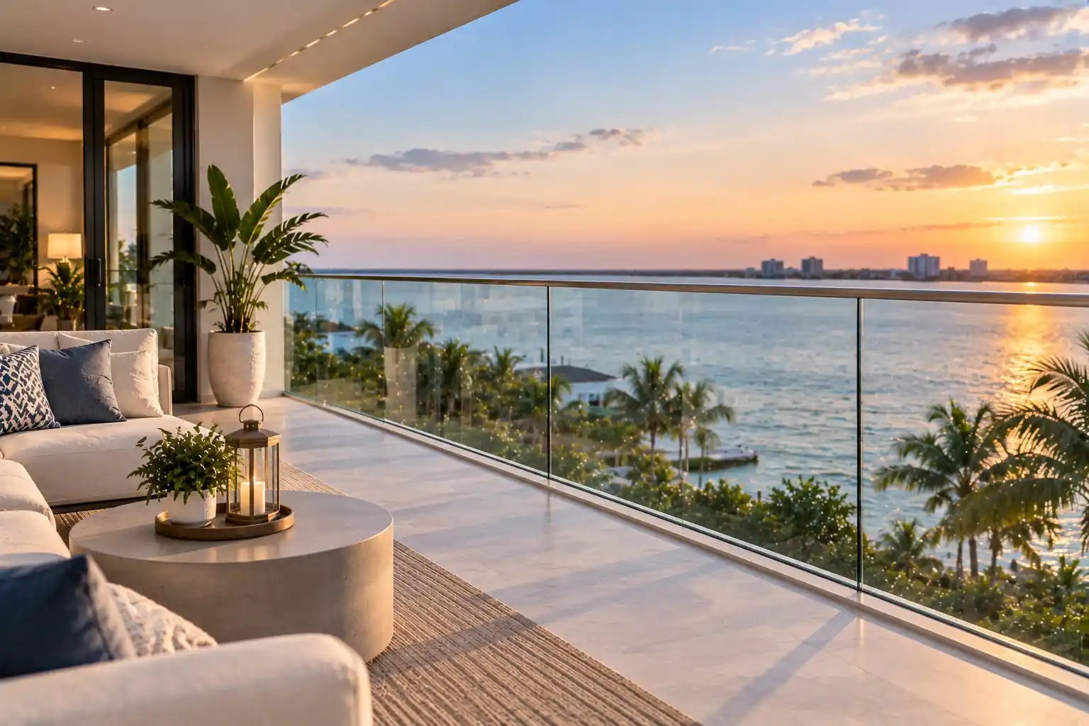 emergency glass railing in North Naples