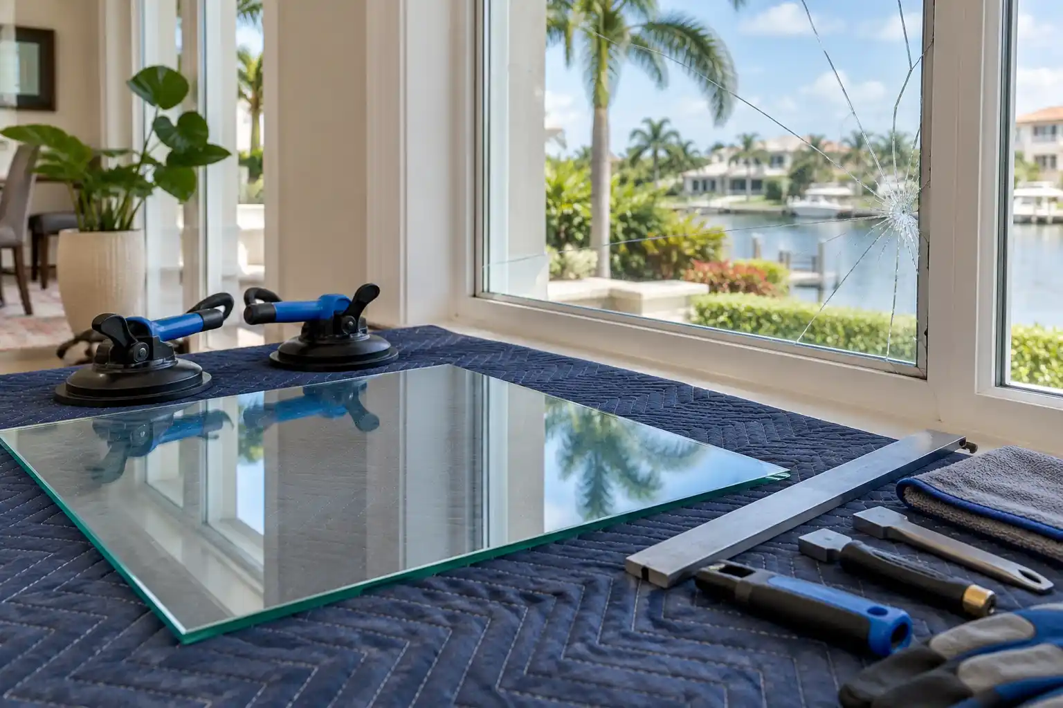  glass repair cost in Fort Myers