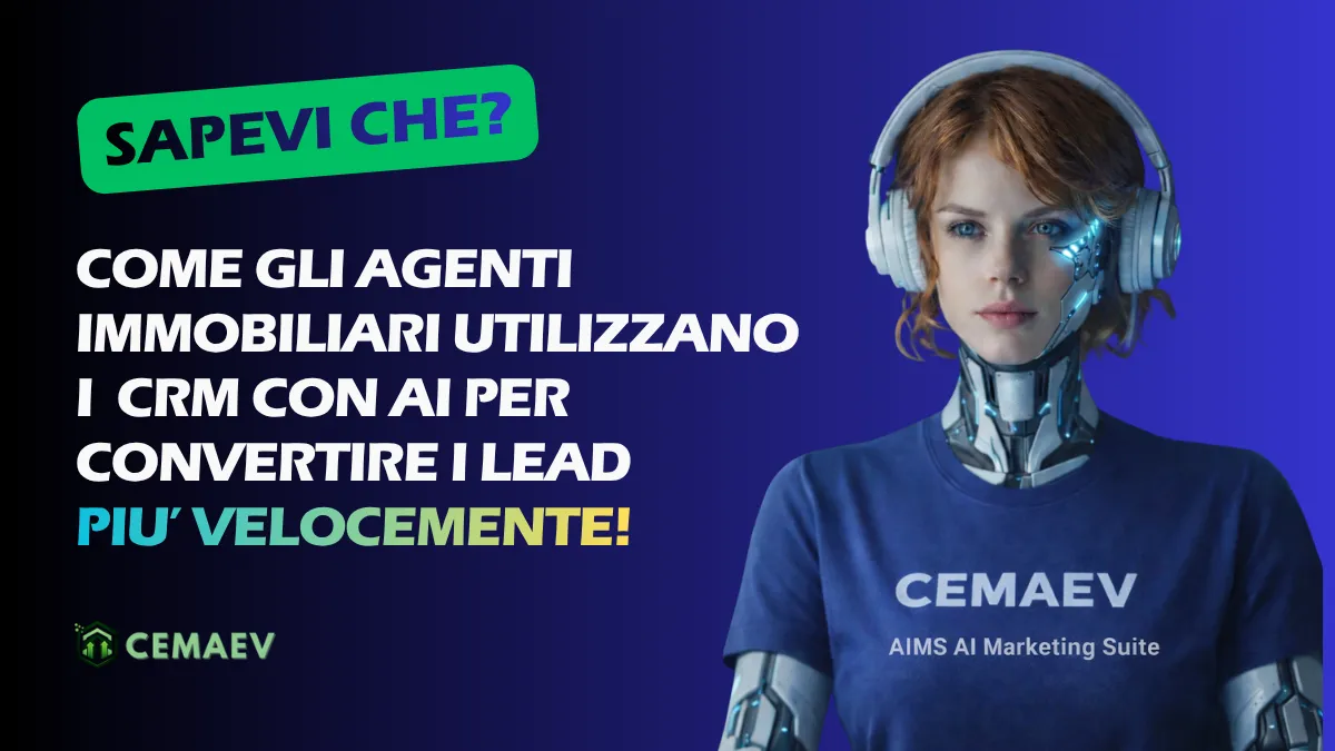 Come gli agenti immobiliari utilizzano i CRM con AI per convertire i lead più velocemente