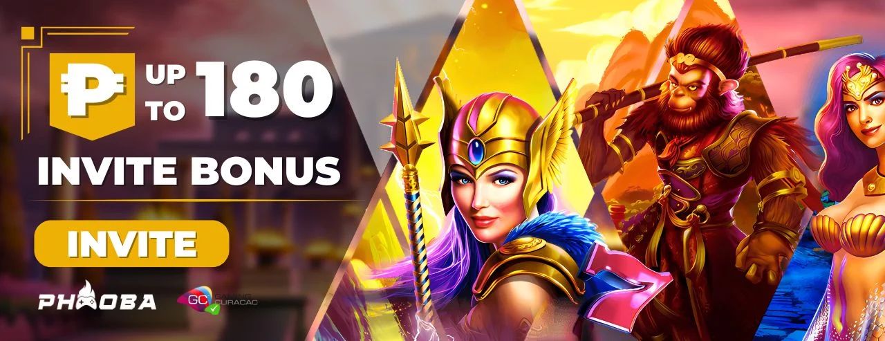 Promotional banner for Phmoba Casino invite bonus offering new players exciting rewards.