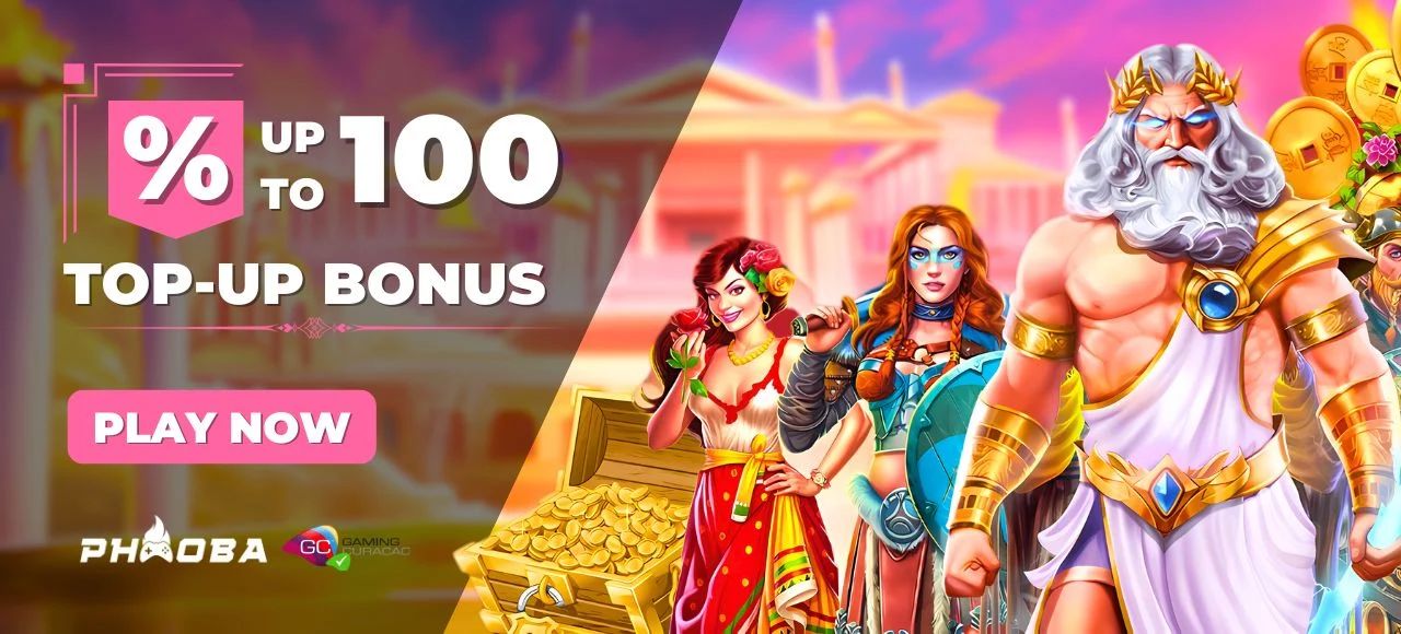 Graphic highlighting the Phmoba Casino top-up bonus for enhanced gaming experience.