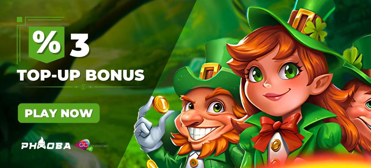 Promotional image for top-up bonus offer at Phmoba casino.