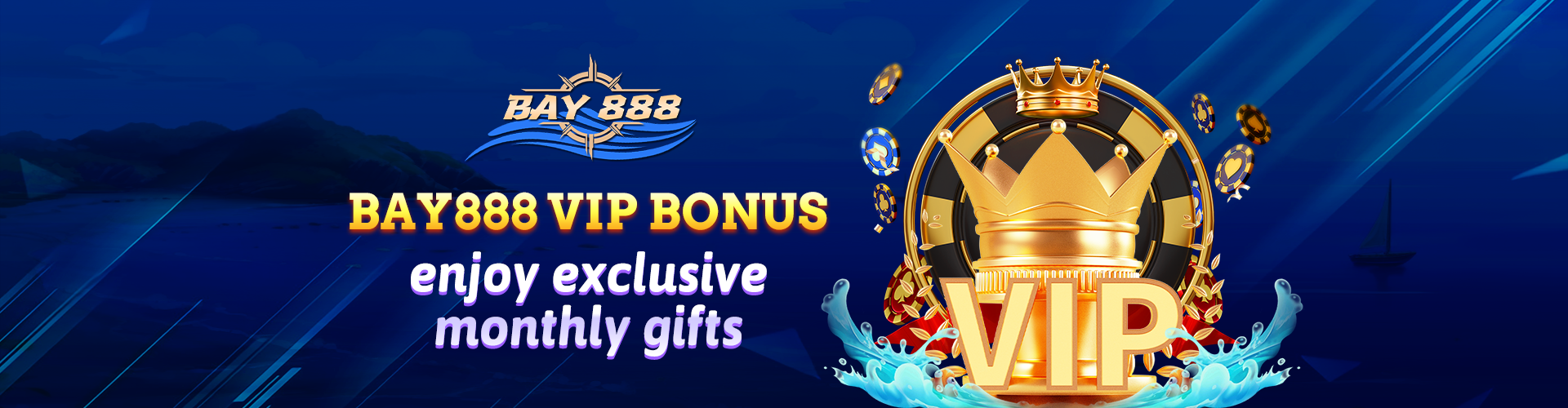 Exclusive VIP Bonus for elite players at Bay888 Casino, offering enhanced rewards and personalized service