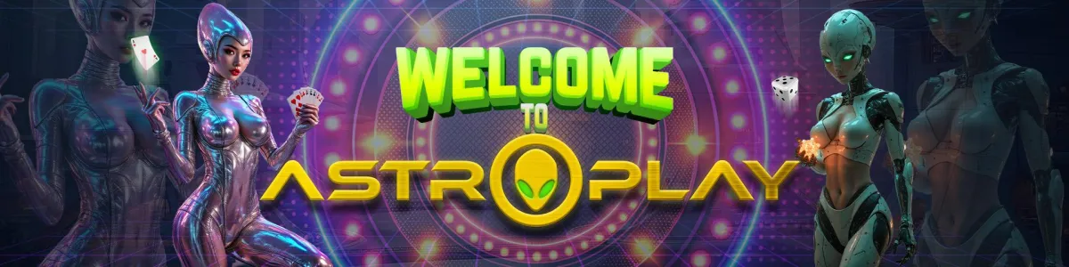 Welcome banner for Astroplay88 Casino inviting players to join the gaming adventure.