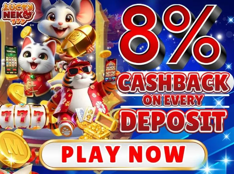 Luckyneko777 cashback every deposit