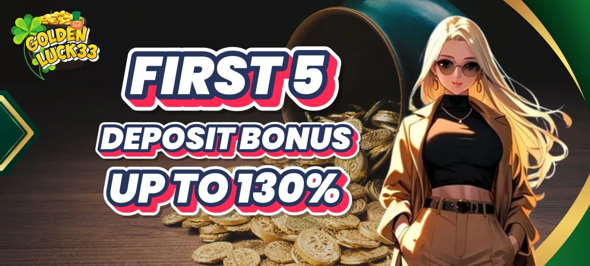 Deposit Bonus up to 130%