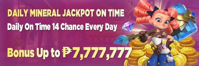 daily mineral jackpot at peso99.