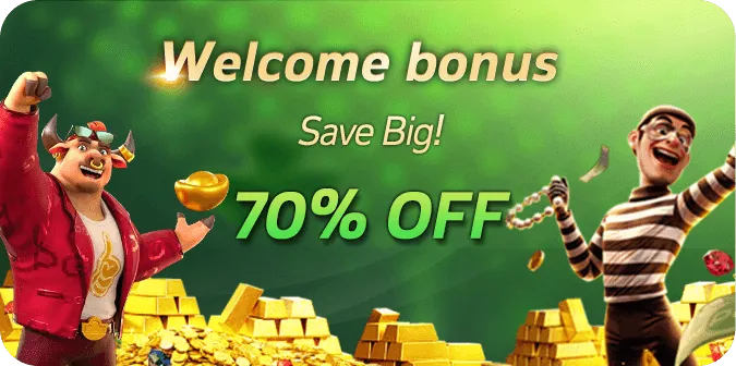 Welcome Bonus save  big 70% off.