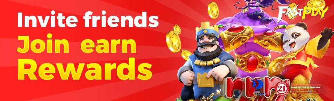Refer friends to FastPlay Casino and earn bonus rewards when they sign up and play.