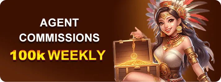 BINGO7 FUN Agent Commission 100k weekly.