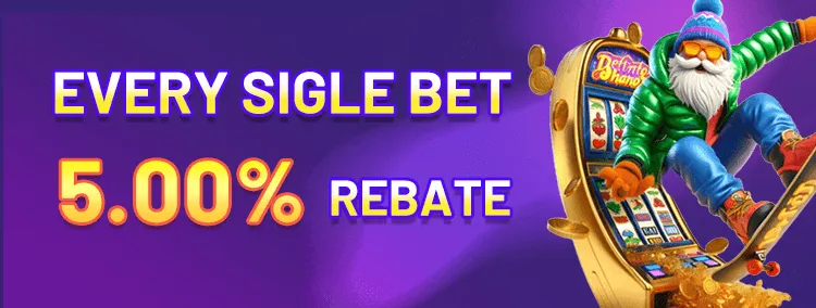 Every single bet 5% rebate at JL737.