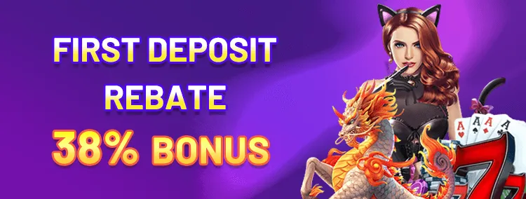 First Deposit Rebate 38% bonus at JL737.