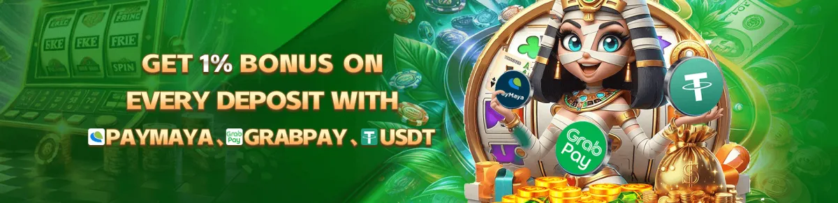 JLJL66 Ge 1% bonus on every deposit with paymaya, grabpay, usdt.